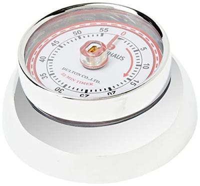 ZASSENHAUS KUCHENPROFI Minuteur aimant&eacute; Chrom&eacute;