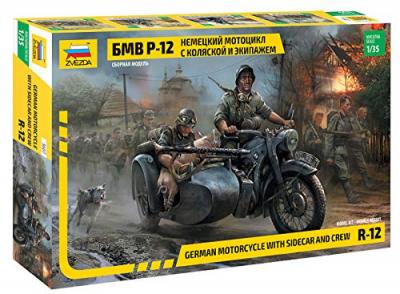 ZVEZDA  - Z3607 - MAQUETTE - SIDECAR ALLEMAND R1&hellip;