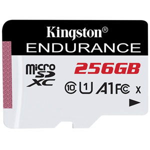 KINGSTON  High Endurance microSDXC95R-45W C10 A1 UHS-I SDCE-256GB