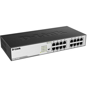D LINK D-Link DGS 1016D - Commutateur - 16 x 10/100/1000 - de bureau