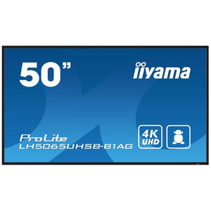 IIYAMA Ecran PC >   Ecran PC  LH5065UHSB-B1AG 49.5IN VA 4K