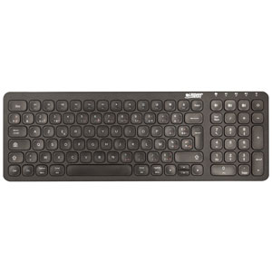 URBAN FACTORY  ONLEE clavier Bluetooth AZERTY Fran&ccedil;ais Noir