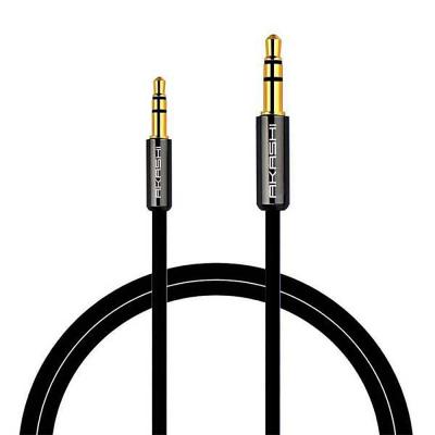AKASHI Altadif ALTJACK25BLK c&acirc;ble audio 1 m 2,5 mm 3,5mm Noir - Neuf