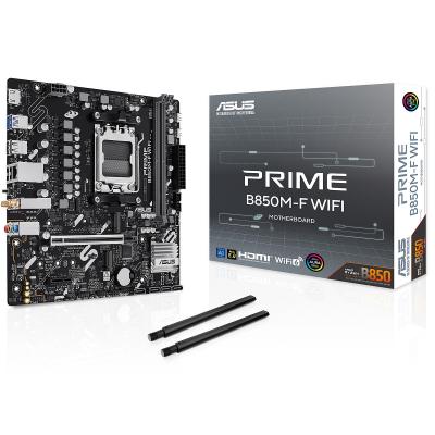 ASUS Carte m&egrave;re  PRIME B850M-F WIFI AMD B850 AM5 DDR5 micro ATX WiFi 6 M.2 PCIe 5.0