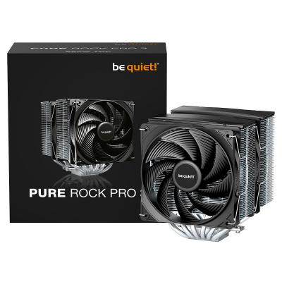 BE QUIET Ventilateur PC  Pure Rock Pro 3 120 mm Argent pour bo&icirc;tier