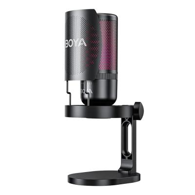 BOYA  k Microphone USB du condenseur d'&eacute;clairage vibrant
