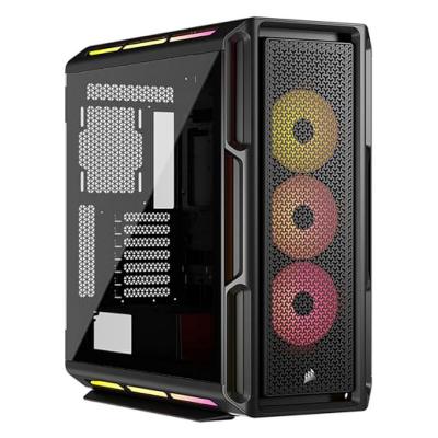 CORSAIR Bo&icirc;tier PC - S&eacute;rie iCUE LINK 5000T LX RGB - Moyen tour - Noir