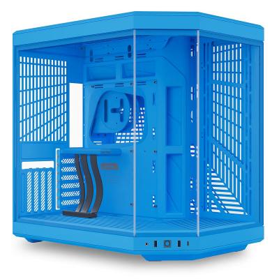 HYTE Ch&acirc;ssis informatique -  - Y70 - Midi Tower - Design moderne - Couleur bleue - Haute qualit&eacute;