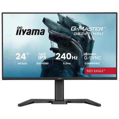 IIYAMA Gaming 23.8'' IPS 240Hz, 1920x1080, FLC, 0.3ms, 1DP1H, 3X USB 1X USB-C,HAS ADAPTIVE SYNC