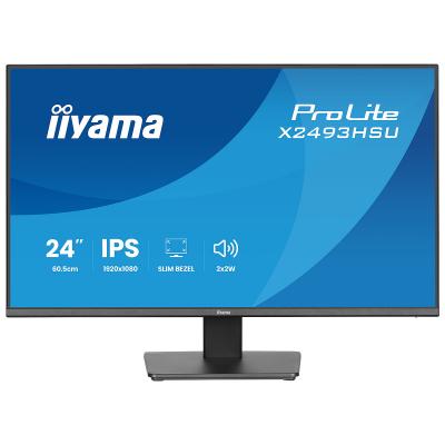 IIYAMA Ecran PC  X2493HSU-B1 23.8"" FHD 120Hz/IPS/1ms/HP/USB HUB