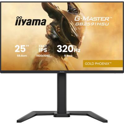 IIYAMA Gaming G-Master Gold Phoenix GB2591HSU-B1 24,5"" 320 Hz Full HD Noir mat