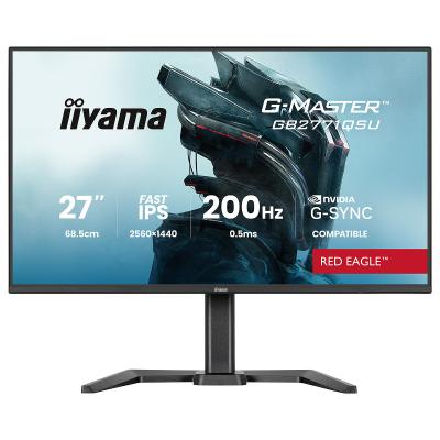 IIYAMA Ecran PC  GB2771QSU-B1 27""WQHD 200Hz/Fast IPS/0.5ms/G-Sync#
