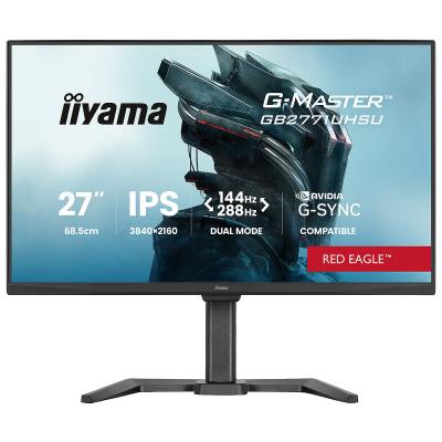 IIYAMA Gaming 27"" IPS UHD, 144Hz DLG, 450cd, 2A2C, HDMI2.1, speakers, HAS