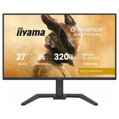 IIYAMA Ecran PC  27"" QHD/320Hz/Fast IPS/0.6ms/Pivot/HP/G-Sync compa