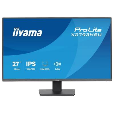 IIYAMA Ecran PC  X2793HSU-B1 27"" FHD 120Hz/IPS/1ms/HP/USB HUB