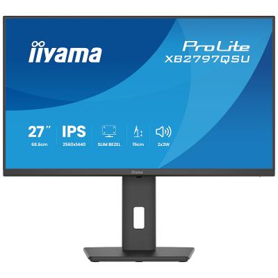 IIYAMA Ecran PC  XB2797QSU-B1 27"" QHD/75Hz/1ms/Pied r&eacute;glable/Pivot