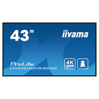 IIYAMA  - Ecran Affichage Dynamique 43 4K LH4360UHS-B2AG