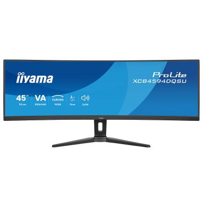 IIYAMA Ecran PC  XCB4594DQSU-B1 45"" CURVE DQHD/75Hz/VA/2ms/HP