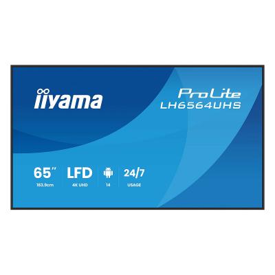 IIYAMA  &Eacute;cran Lh6564uhs-b1ag 65&acute;&acute;