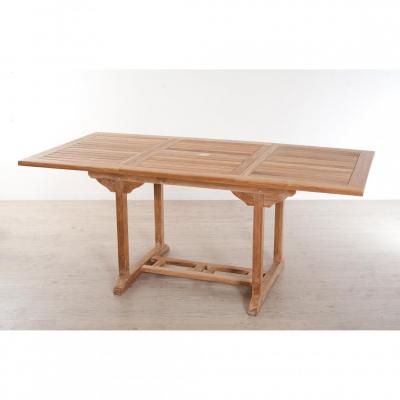 Table rectangulaire extensible 120-180x90 cm JARDITECK
