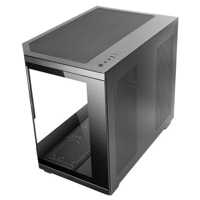 MARS GAMING  MC3TCORELCDM unit&eacute; centrale Mini Tower Noir