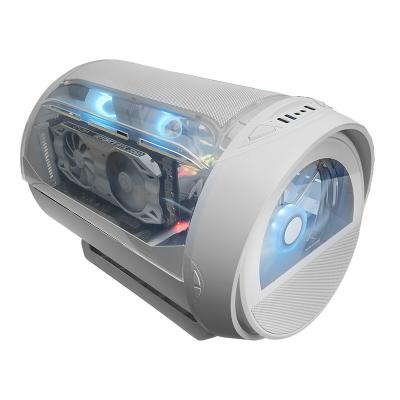 MARS GAMING  MC-CYLONW Mini Tower Blanc