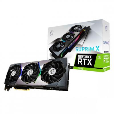 MSI  rtx 3080 suprim x 10g lhr 10 go gddr6x esata