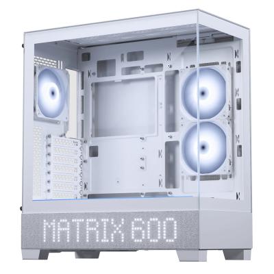 PHANTEKS Bo&icirc;tier PC  XT View Matrix Blanc - MT/Sans Alim/E-ATX