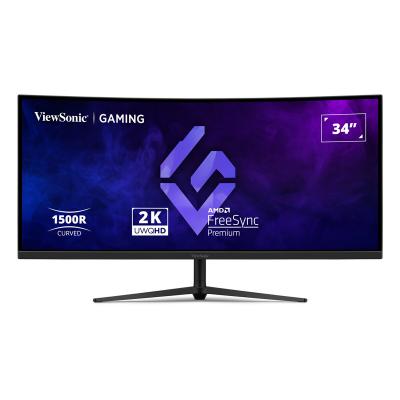 VIEWSONIC  VX3418C-2K &eacute;cran plat de PC 86,4 cm (34 ) 3440 x 1440 pixels UltraWide Quad HD Noir - Neuf