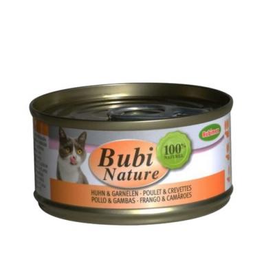 BUBIMEX P&acirc;t&eacute;e Bubi Nature Poulet Et Crevettes Pour Chat -  - 70g