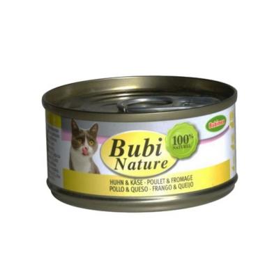 BUBIMEX P&acirc;t&eacute;e Bubi Nature Poulet Et Fromage Pour Chat -  - 70g