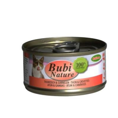 BUBIMEX P&acirc;t&eacute;e Bubi Nature Thon Et Crevettes Pour Chat -  - 70g