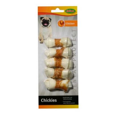 BUBIMEX  - Friandises Os Nou&eacute; Blanc Au Poulet Pour Chien - X5