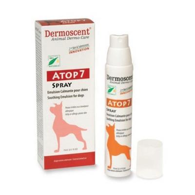 DERMOSCENT  ATOP 7 spray - Emulsion calmante pour chien