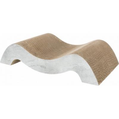 TRIXIE Planche &agrave; gratter en carton XXL Gris 64&times;14&times;37 cm 