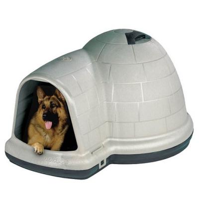 PETMATE Igloo Indigo - Niche plastique  pour chien