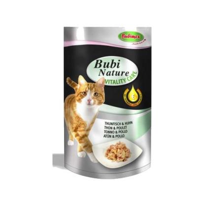 BUBIMEX Sachet fraicheur Bubi Nature chat, Vitality Care thon et poulet
