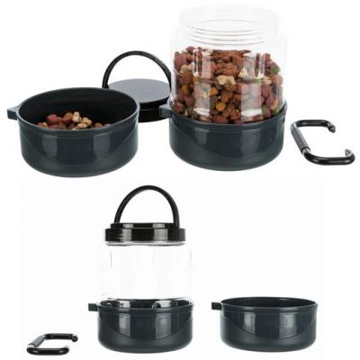 TRIXIE  Ecuelle + Sac &agrave; nourriture Kit de voyage pour chien