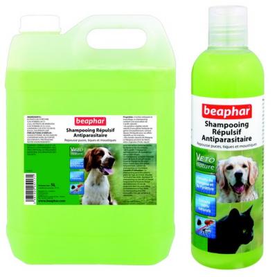ALIBON Shampooing r&eacute;pulsif antiparasitaire pour chien et
