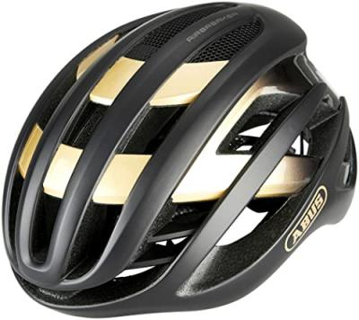 ABUS Casque  Airbreaker Noir Or, Taille M