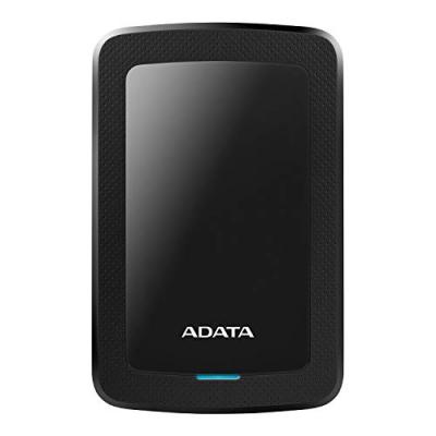 ADATA  HV300 - Disque dur - 1 To - externe (portable) - USB 3.1 - AES 256 bits - noir 