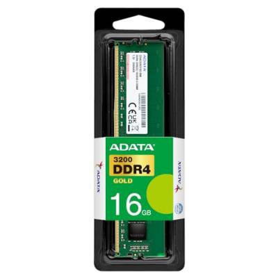 Adata AD4U320016G22-SGN M&eacute;moire RAM 16Go DDR4 3200MHz CL22 Vert