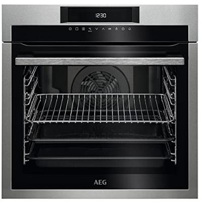 AEG  four &eacute;lectrique ventil&eacute; BEE641222M multifonction avec grill 72 litres 60 cm