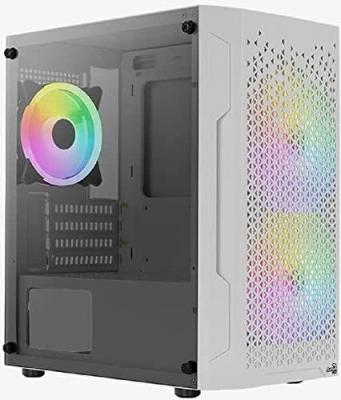 AEROCOOL Aercool Trinity Mini-Tower V2, Tempered Glass - wei&szlig;