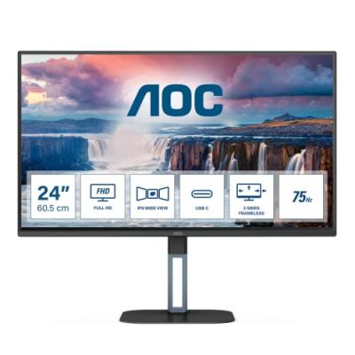 AOC  V5 24V5CE 23.8"" LED Full HD 4 ms Noir