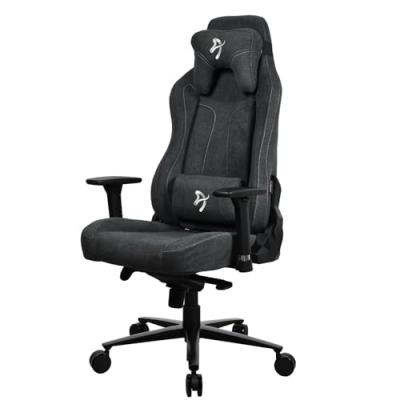 AROZZI  VERNAZZA SOFT FABRIC Fauteuil de gaming gris fonc&eacute;