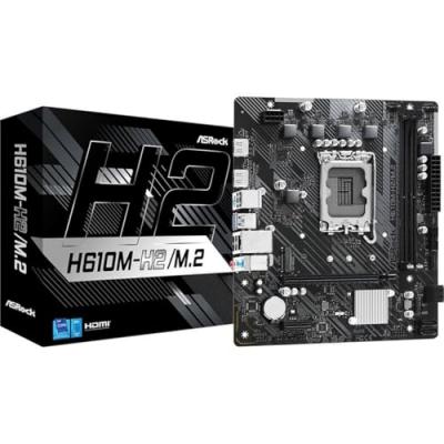 ASROCK Carte m&egrave;re  h610m-h2m.2 lga 1700 intel h610 