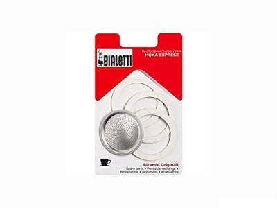 BIALETTI Joint &Oslash;50mm + filtre 1 tasse Pour cafeti&egrave;re Moka e