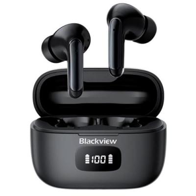 BLACKVIEW  Airbuds 8 (&Eacute;cran d'affichage - Bluetooth 5.3) Noir