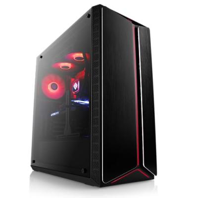 BOOST BOXX PC Gaming CSL M10160 AMD Ryzen 7 7800X3D (8&times; 4200 MHz) GeForce RTX 4070 16 Go de RAM M.2 SSD 1000 Go